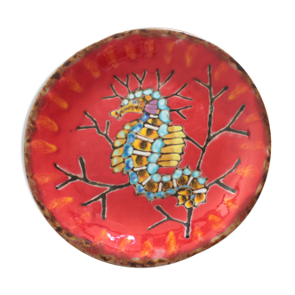 Emile Rocher Saint Ronan earthenware plate