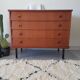 60s vintage chest of drawers