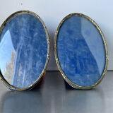 Pair of oval frames