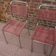 Pair of chairs scoubidou