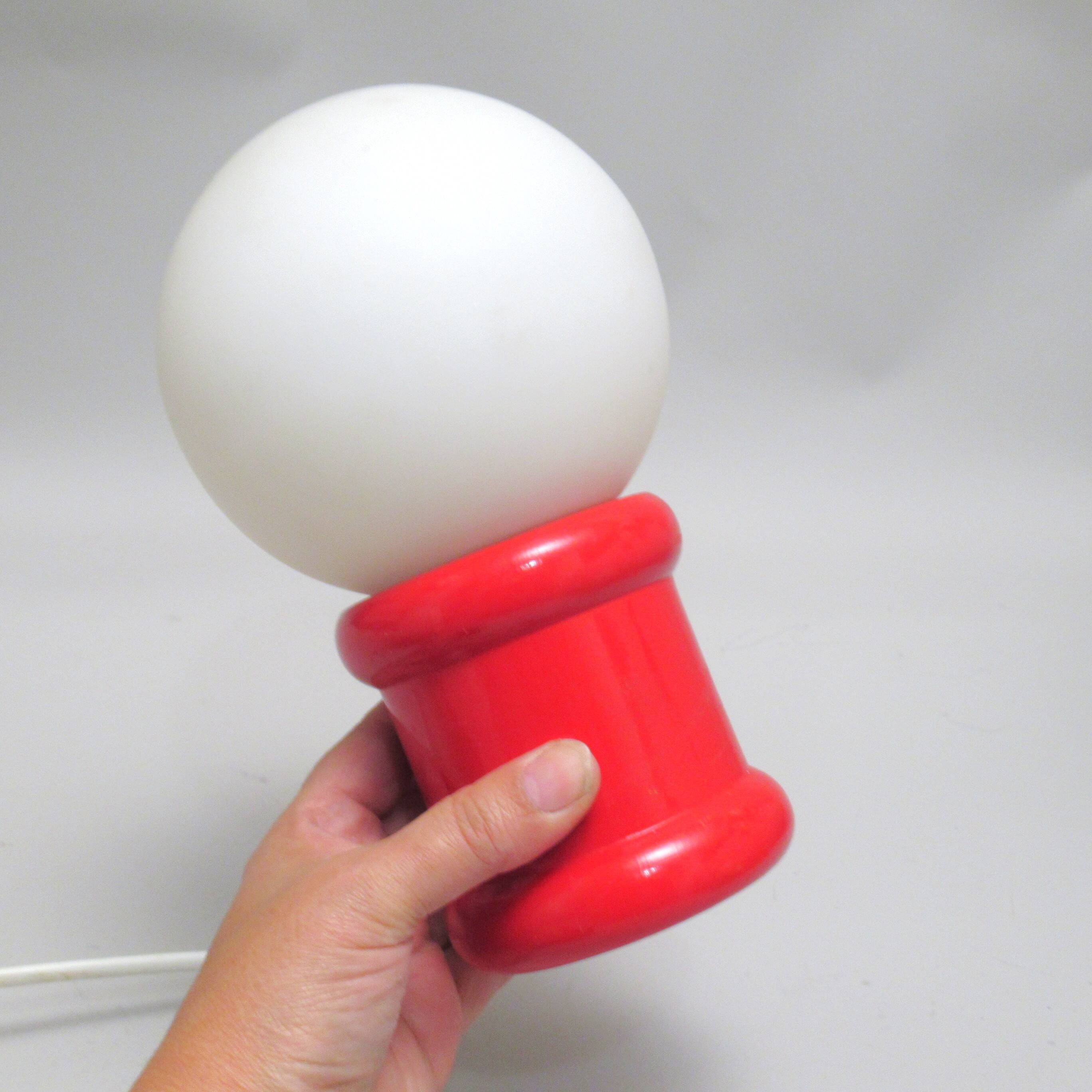Petite lampe boule  années 70