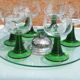 6 large engraved glasses Roemer Böckling Germany