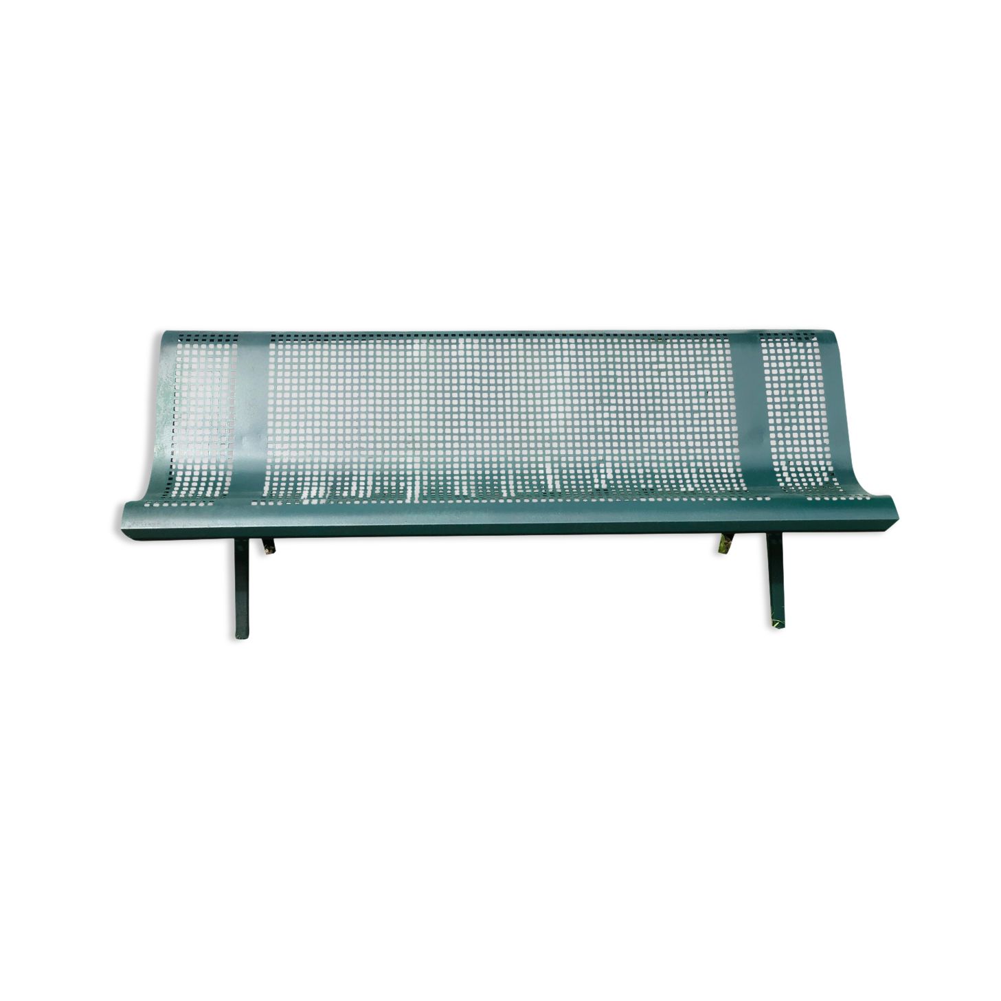 Parisian public garden bench 1950's