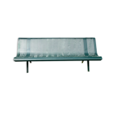Parisian public garden bench 1950's