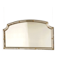 Spanish Golden Mosaic Mirror with Decorative Floral Patterns, 1970s