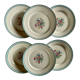 Vintage floral plates