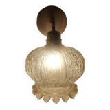 Glashütte Limburg textured pearl wall light
