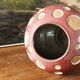 Vase boule scandinave en grés émaillé