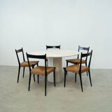 Set of six exceptional S11 dining chairs by Alfred Hendrickx
