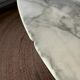 Saarinen marble table Edition Knoll and its 4 tulip chairs (set of 5)