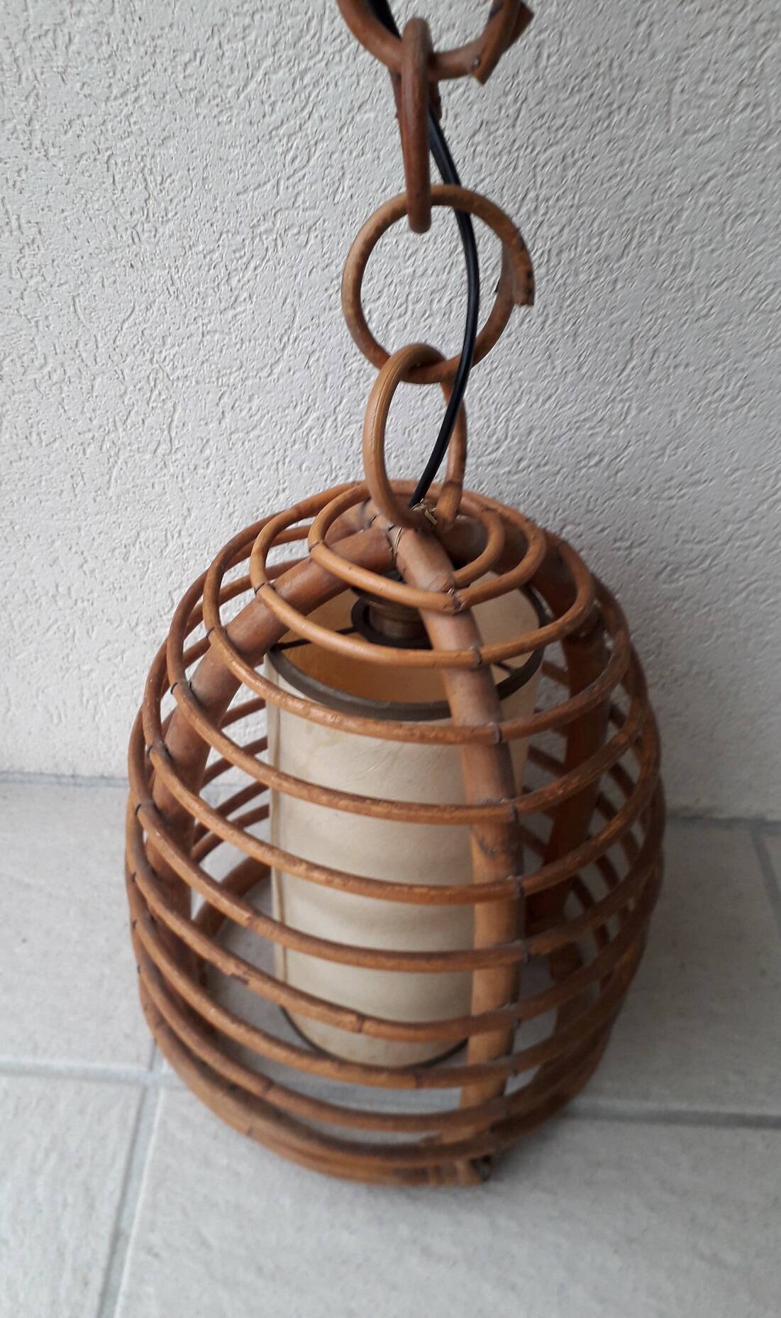 Rattan suspension