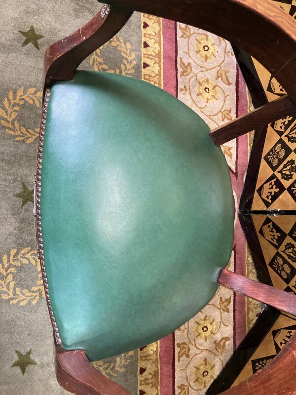 Fauteuil de bureau style empire Louis XVI