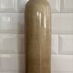 Beige stoneware bottle vase