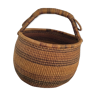 Old round African basket