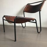 A. dolleman pour metz &co chaise longue années 1960