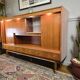 XL vintage wooden sideboard/cabinet