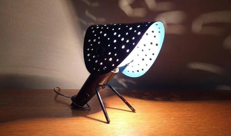 Midcentury Table Lamp by Ernst Igl for Hillebrand, 1950s