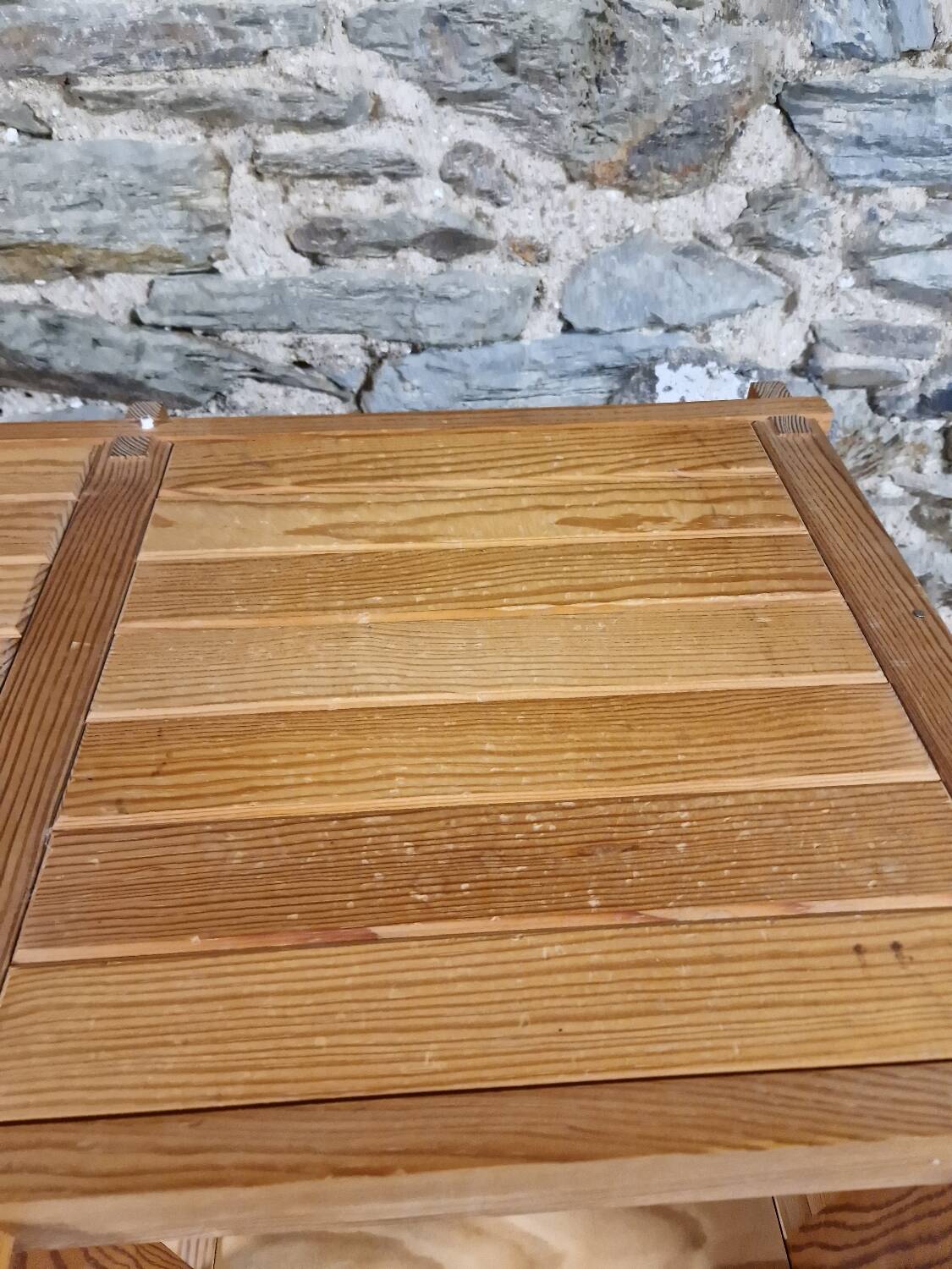 80s pine buffet in revival style