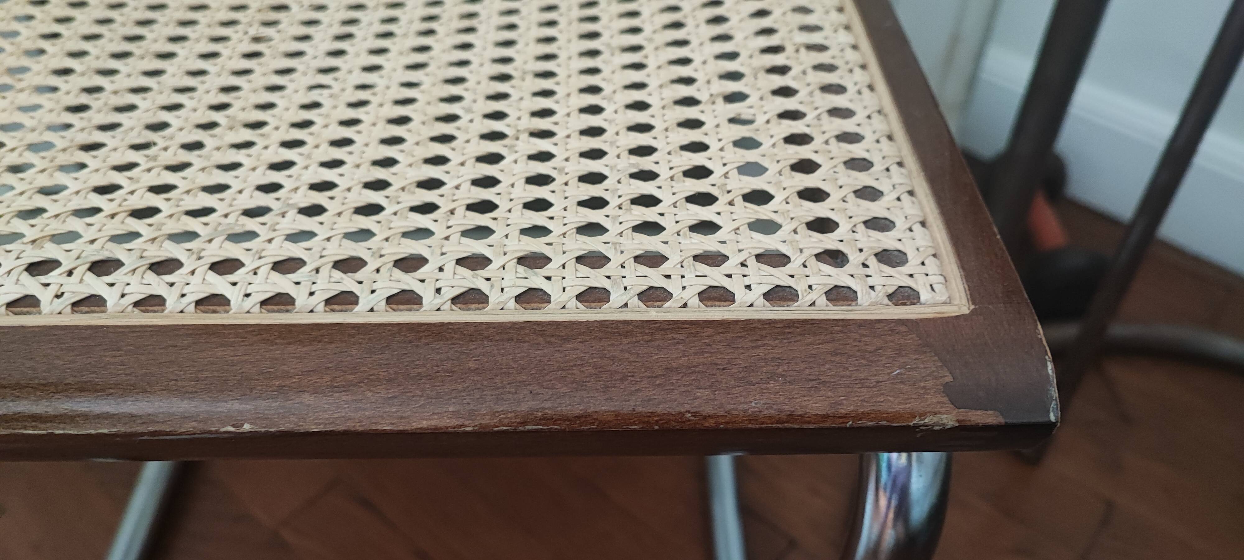 Chaise Cesca B32 Marcel Breuer - made in Italy 2005