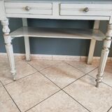 Dressing table dressing table in painted wood