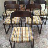 Set of 6 chairs sled Baumann
