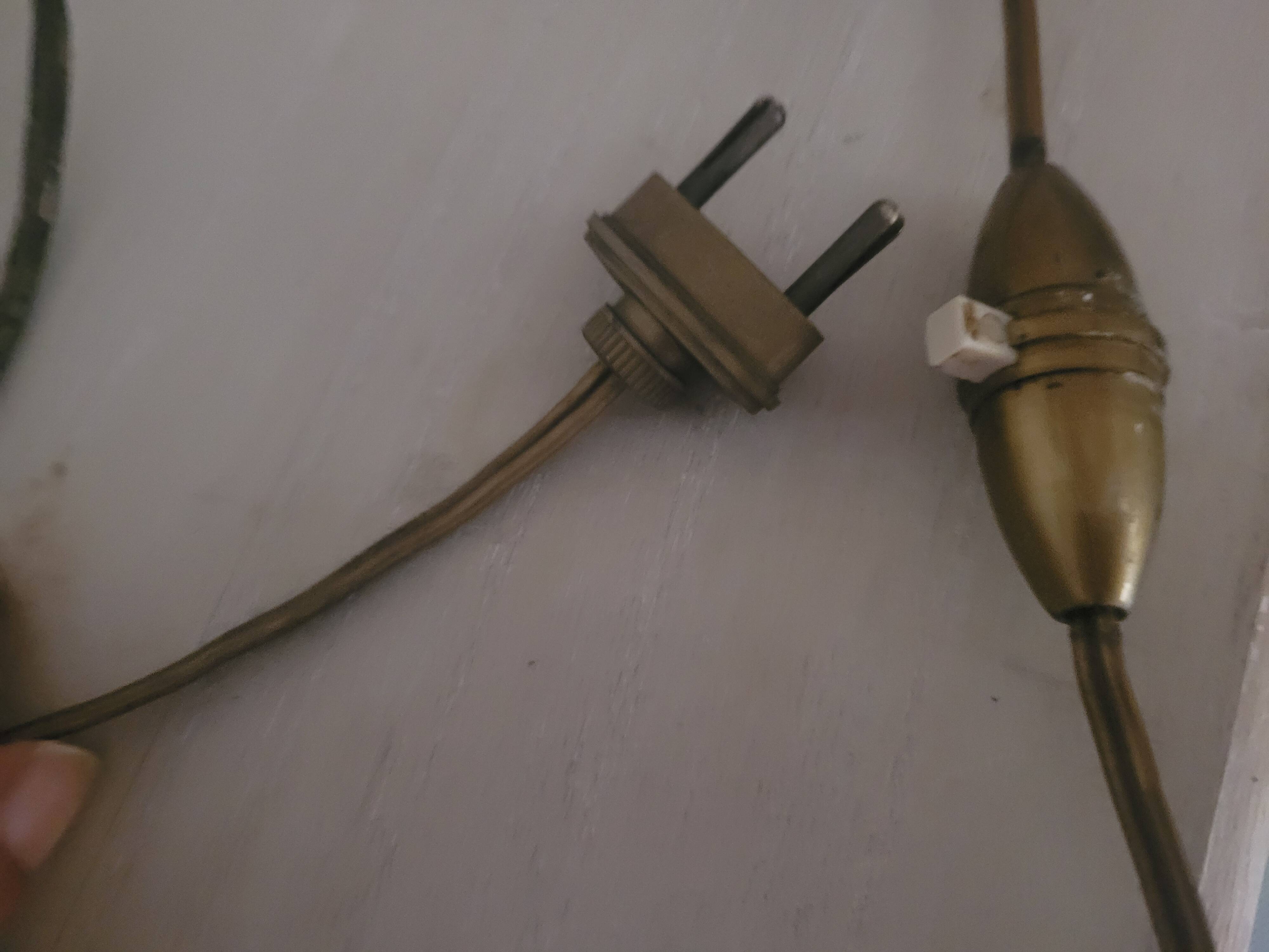 Lampe en céramique vintage
