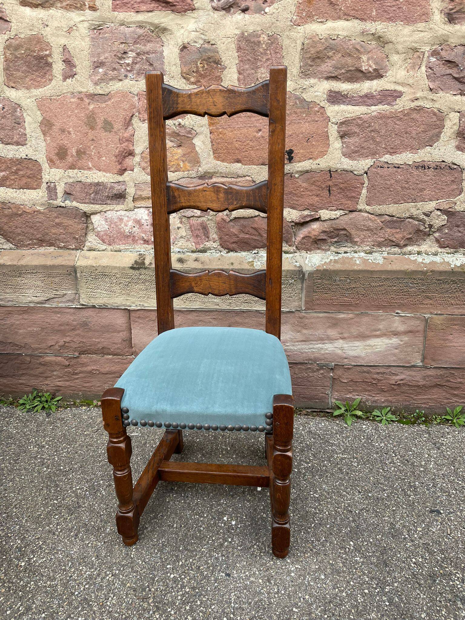 8 vintage Spanish renaissance chairs