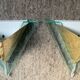 Pair of Hollywood Regency style wall lights