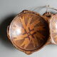 Berber dish ideqqi, artisanal pottery of Kabylia in terracotta