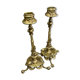 Pair of Art Nouveau Candlesticks (1900)in bronze