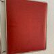 Vintage mirror 1960 triptych barber red brick - 30 x 77 cm