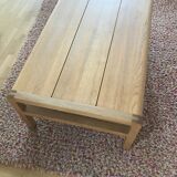 Coffee table radius habitat solid oak