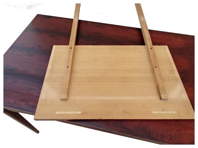 Table extensible palissandre vintage scandinave 1960