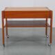 1960s Danish Teak Sewing Cart or Side Table