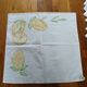 8 White Square Napkins