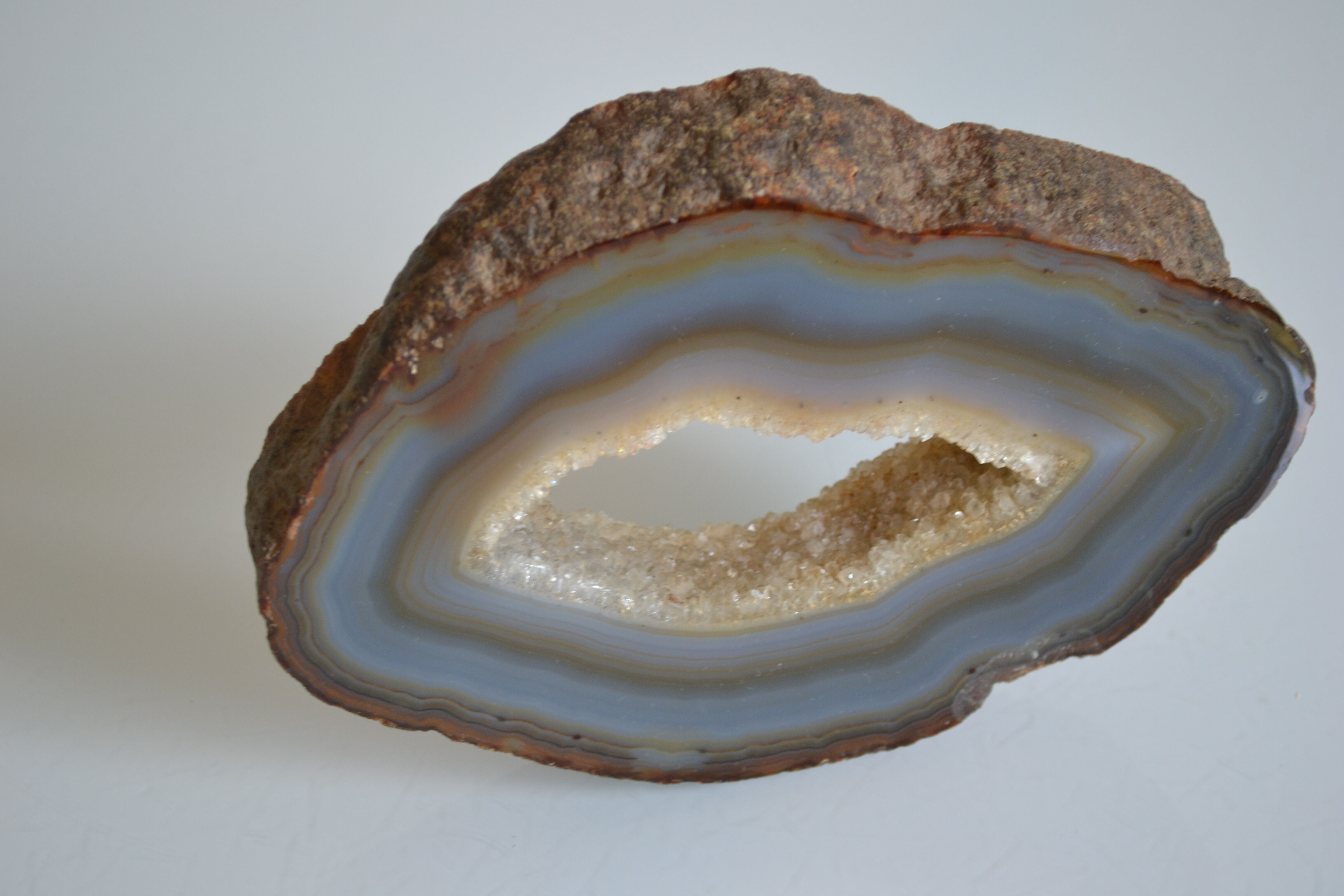 Agate paperweight