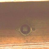Table with a solid mahogany rack Table Dining table 20th century