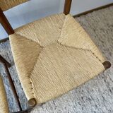Pair of mulched chairs