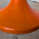Table vintage orange par Finžgar & Zorman pour Meblo Yougoslavie