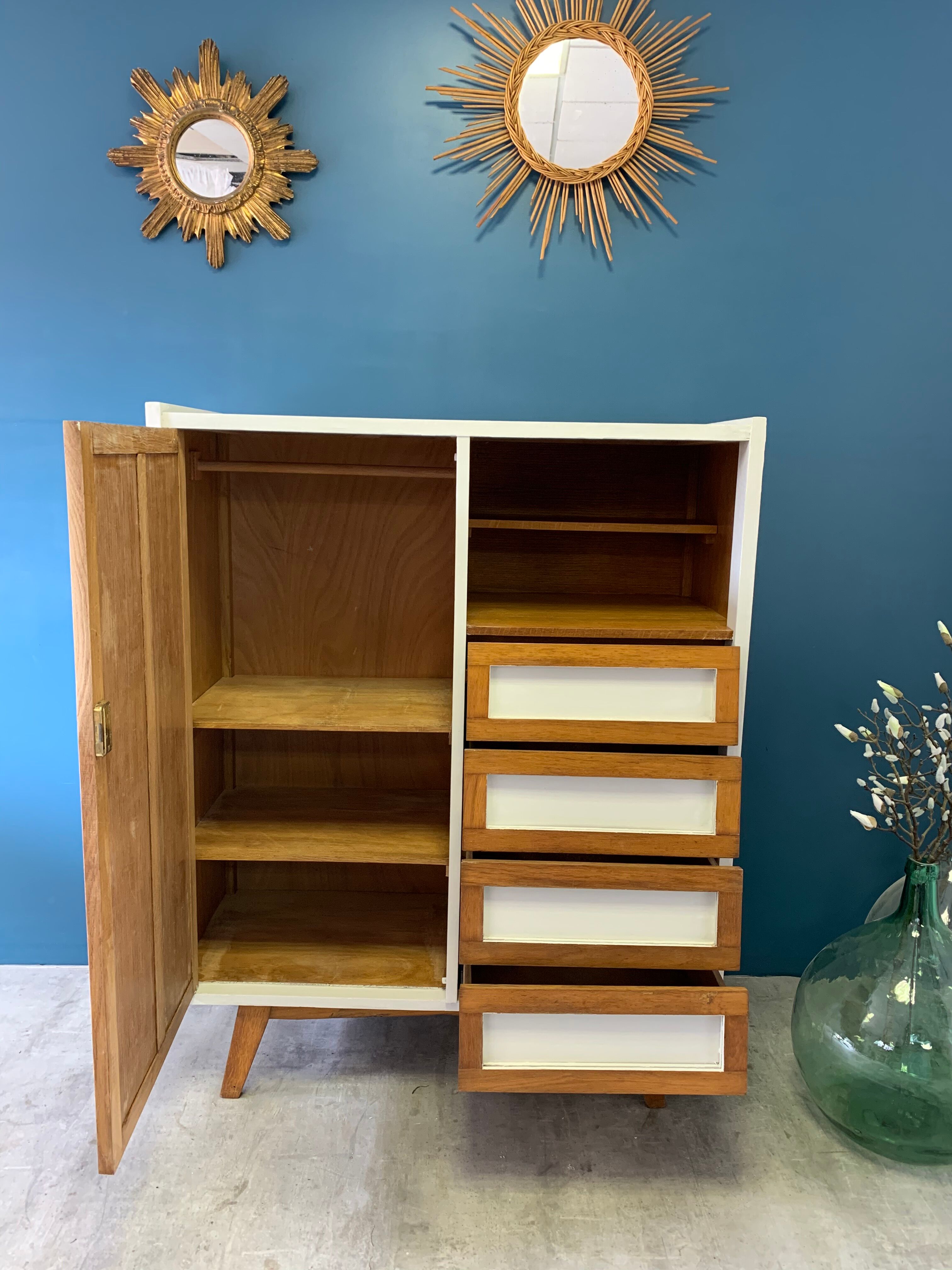 Cabinet vintage beech