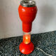 Large floor ashtray lamp tulip space age, with aquatic lighting 70s