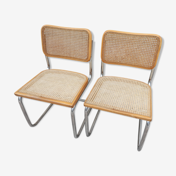 Paire de chaises B32 Marcel Breuer italy