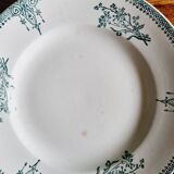 Set of 12 flat plates with slight defects Saint Amand 1932