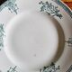 Set of 12 flat plates with slight defects Saint Amand 1932