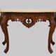 Console marbre ,sculptée artisanale