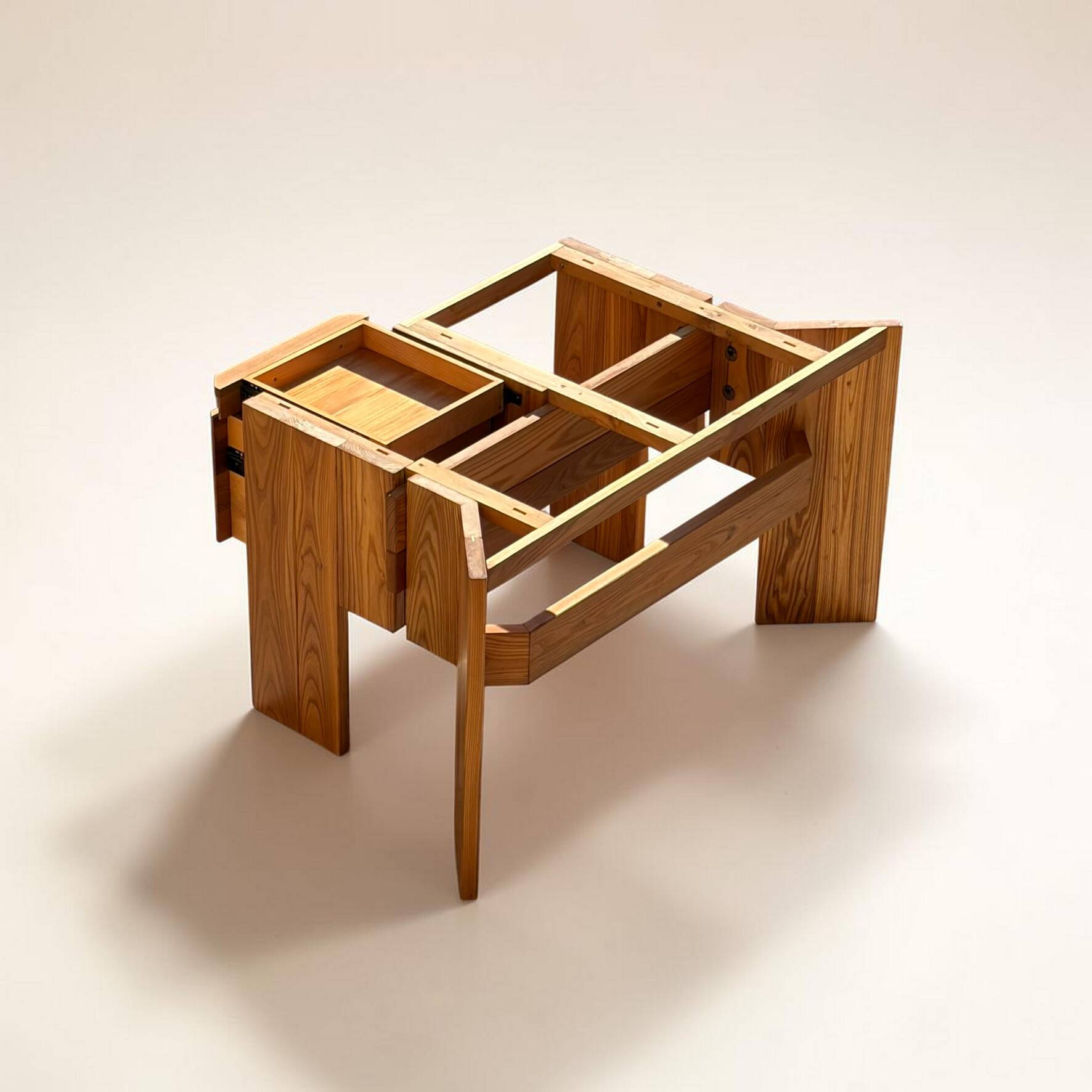 Solid oak desk