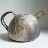 Pitcher or teapot in raku