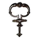 Upholstery handle in steel 1930s