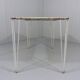 Metal garden table