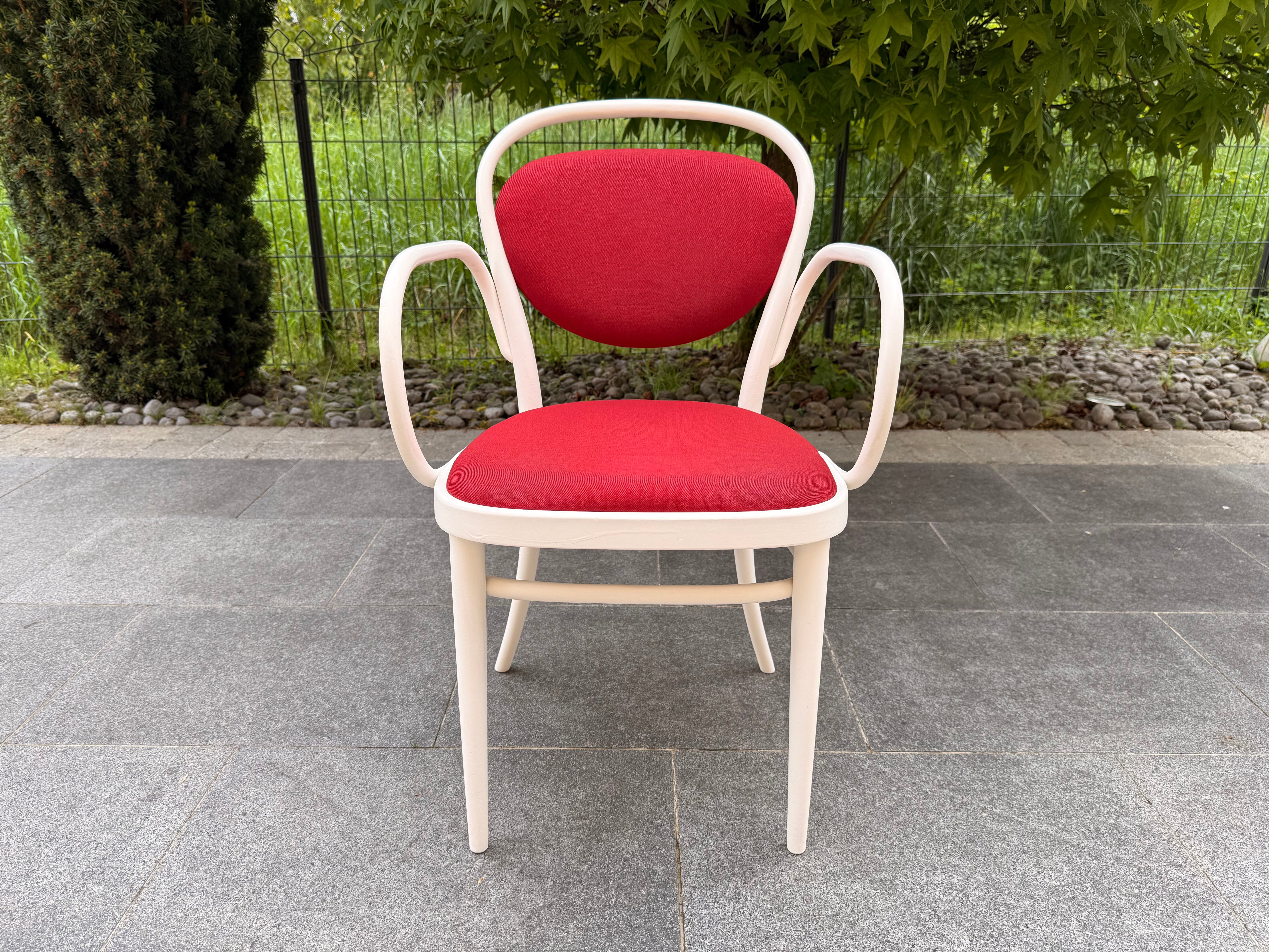 Lot de 6 chaises Thonet Model 215 P année 60